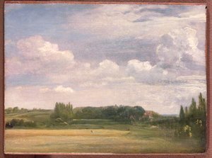 Vue vers le presbytère, East Bergholt, 1813 - John Constable